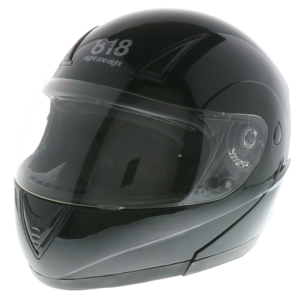 818 Adult Modular Helmet Motorcycle Flip-Up Helmet Flip Jaw - DOT - H