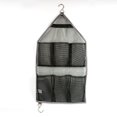 thumbnail image 1 of DII Bathroom Mesh Caddy Suction Organizer, 6 Pockets, Gray, 1 of 3