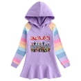 thumbnail image 3 of Roblox vestido de algodón con capucha para niña, suéter de manga larga con dibujos animados, regalo de cumpleaños, otoño, 3 of 4