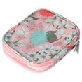 thumbnail image 3 of Bolsa de almacenamiento impermeable tela Oxford lirio rosa portátil uso diario DIY bolso de almacenamiento de ganchillo, 3 of 12