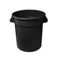 thumbnail image 2 of 32 Gallon Black Round Feed and Seed Storage Container, Plastic Trash Can for Agricultural, Gardening, Household Food Storage, Durable and Airtight, 2 of 3