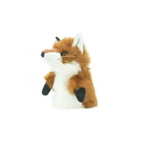 Fox Hand Puppet, Very Nice Plush Red Fox, Stuffed Animal, Educational, Realistic, Lifelike, Gift, 9" FM30 B75