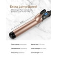thumbnail image 5 of 1 1/2 inch Curling Iron for Long Hair,Extra Large Barrel Hair Curling Iron with Ceramic Tourmaline,Dual Voltege,11 Temps, 5 of 8