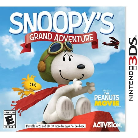the peanuts movie snoopys grand adventure nintendo 3ds