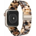 thumbnail image 2 of KOMI Band Replacement for Apple Watch 49mm 45mm 44mm 42mm 41mm 40mm 38mm Women Men Fashion Resin Wirstband Bracelet Strap for iWatch Ultra 2/1 Series 9 8 7 6 SE 5 4 3 2 1, 2 of 5