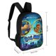 thumbnail image 2 of Hombre Perro-theme Backpack, Campus style schoolbag Bookbag with Adjustable Shoulder Straps And Large Zip Compartment, Unisex Travel Bags., 2 of 6