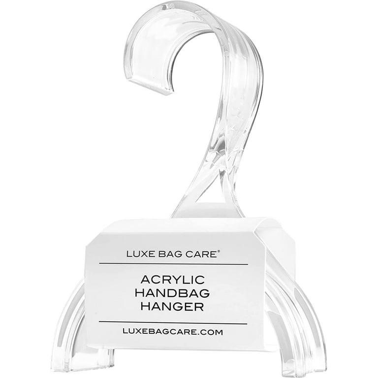 Luxe Bag Care Luxury Purse Closet Acrylic Hanger - Protect, Organize,  Display - Saves Integrity of Purse Handles - Acrylic Hanger for Closet -  Luxury