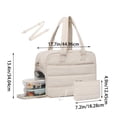 thumbnail image 2 of Xihbxyly Bolsa de Almuerzo para El Trabajo, Solución de Almacenamiento Versátil, Ideal para Laptop y Preparación de Comidas, Ideal para Viajes y Oficina, Incluye Billetera Pequeña, Correa de Hombro D, 2 of 5