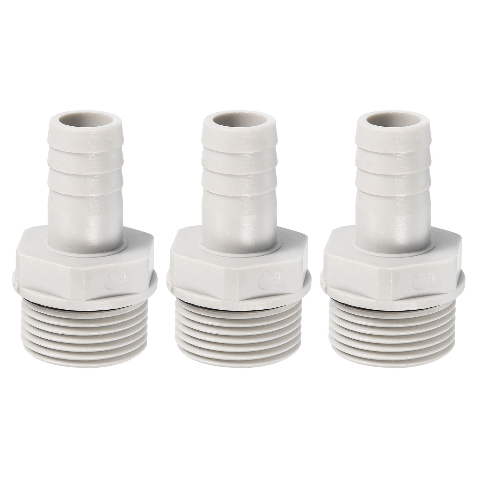 Raccord Tuyau UPVC 14mm Avec Filetage Mâle G3/4 - Marque Uxcell, Droit, Plastique, Neuf Sous Sachet