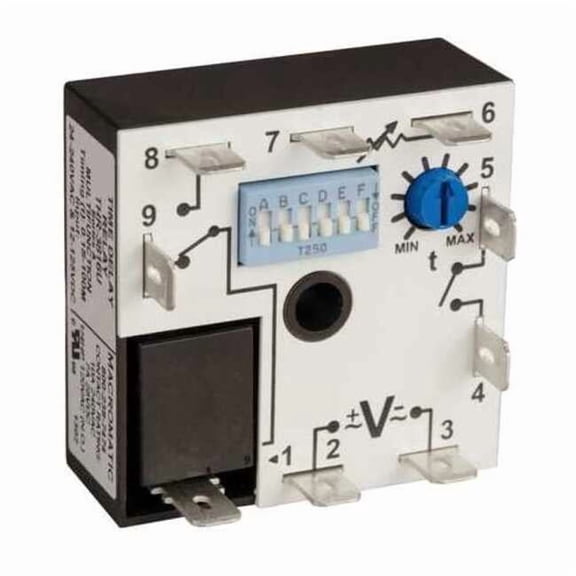 Macromatic Multi-Function EncapTiming Relay,9 pins THR-3836U