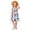 Blue, variant on Girl Dresses Kids Stars and Stripes Print USA 250th Anniversary Spaghetti Strap Knee Length Sun Dress Cute Toddler Style Blue 18 Months-24 Months