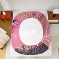 thumbnail image 5 of Castle Fairy Bling Eyelash Girl Full Size Sheets,Sparkling Crystal Bed Sheets, 5 of 7