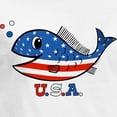 thumbnail image 3 of CafePress - American Fishy Women's Long Sleeve T Shirt - Women's Long Sleeve Graphic Casual T-Shirt, 3 of 4
