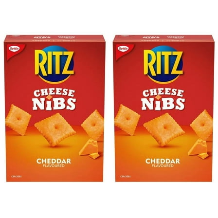 Ritz Cheese Nibs Cheddar Crackers 180g (2 Pack)