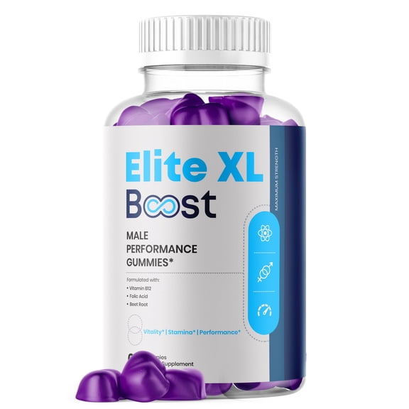 Elite XL Boost Gummies Advanced Formula All Natural Vitamin Supplement EliteXL Boost 60 Gummies