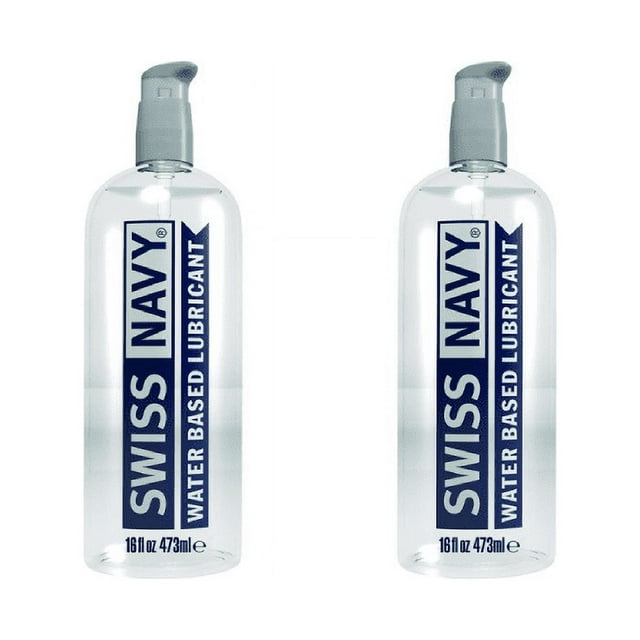Swiss Navy Water Based Lubricant 16oz - 2 Pack