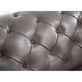 thumbnail image 5 of EK093 Taupe (Brown) Color With Full Italian Aniline Leather Loveseat, 5 of 6