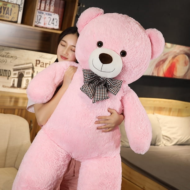 Recién llegado, oso de peluche de talla única para niños, juguete de peluche suave, regalo de cumpleaños zhangmengya LED