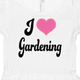 thumbnail image 4 of Inktastic Gardener Gift I Love Gardening Girls Baby Dress, 4 of 5