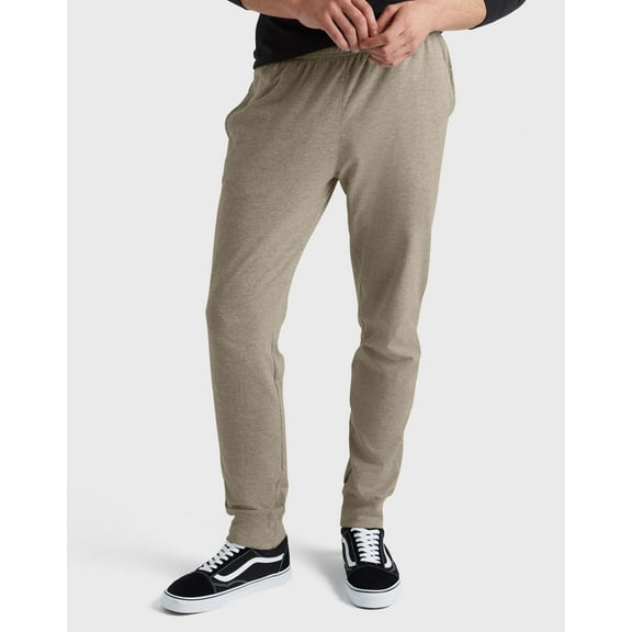 Hanes Originals Joggers Men's Cotton Jersey Sweatpants Pockets Regular Fit 30.5" inseam