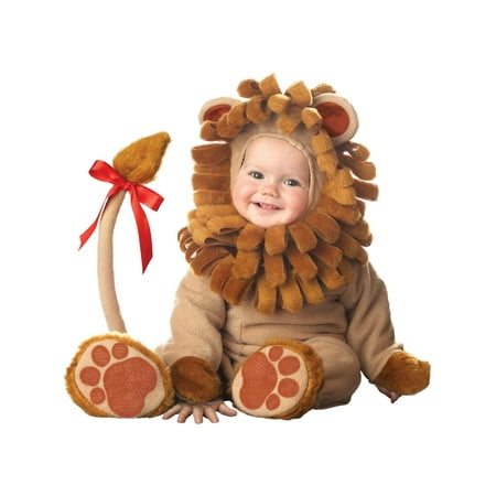 InCharacter Lil' Lion Infant Costume, X-Small (0-6) Brown