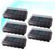 thumbnail image 4 of unbranded 5 De Macetas Para Vivero De Plantas En Plástico Duradero Con Bandejas Apilables Negras, 4 of 8