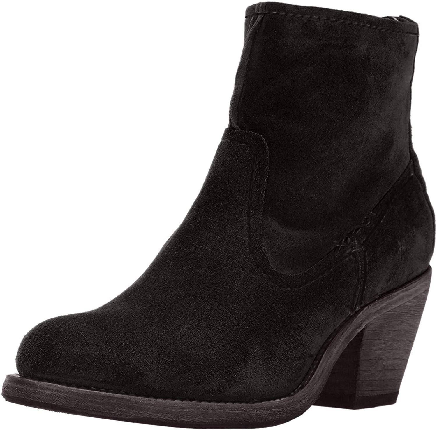 frye black suede boots