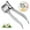 Silver, variant on Huayishang Garlic Press Garlic Crusher Squeezer Masher Kitchen Mincer Tool Easy to Clean Stainless Steel, Kitchen Essentials Clearance Sale Silver