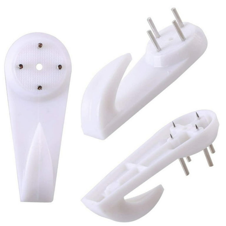 43pcs Invisible Nail Screws Wall Hooks No Trace Picture Hangers Traceless Multi-function Art Painting Frame Hanger