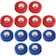 thumbnail image 1 of LITINKIMI 12Pcs Assorted Color Shuffleboard Rollers Set for Effortless Sliding and Use, 1 of 8