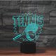 thumbnail image 2 of Luz nocturna LED 3D para tenis que cambia de color para niños con base, 2 of 2