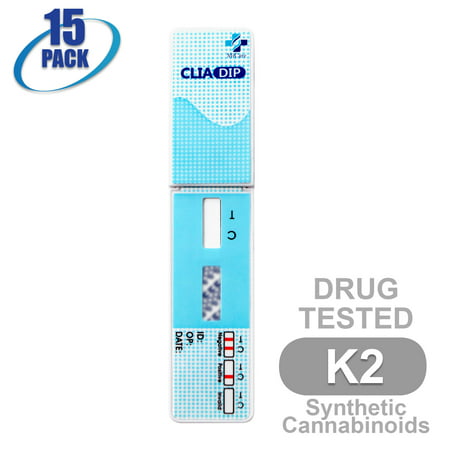 MiCare [15pk] - 1-Panel Dip Card Instant Urine Drug Test - Synthetic Cannabinoids (K2) (Best Synthetic Urine For Drug Test)