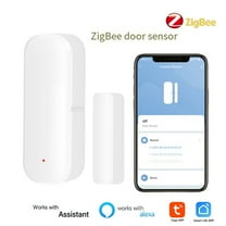 Zigbee Door Sensor Window Sensor Tuya Door Opener Detector Wireless Smart Door Sensor Alarm for Home Security&Automation