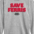 thumbnail image 3 of Ferris Bueller's Day Off - Save Ferris - Toddler And Youth Long Sleeve Graphic T-Shirt, 3 of 5