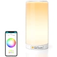 thumbnail image 1 of Lampara de mesa Meross Smart WiFi soporte Apple HomeKit Siri Amazon Alexa Google Assistant y SmartThings blanco sintonizable y multicolor, 1 of 2
