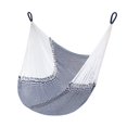 thumbnail image 1 of Silla Colgante Yellow Leaf Hammocks Rayas Azul Marino Resistente al Clima, 1 of 6