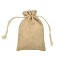thumbnail image 6 of SPRING PARK 5Pcs Rustic Burlap Bag Drawstring Favor Bag Wedding Party Thank You Small Gift Sack Pouches, 6 of 6