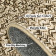 thumbnail image 4 of Memoryfield 8' x 10' Modern Braided Area Rug, Washable Floor Cover, Non-Slip Stain-Resistant Soft Rug for Living Room Bedroom Office, Linen, 4 of 9