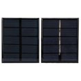 thumbnail image 1 of 2Pcs Solar Panel 0.5W 2.5V DIY Protable Polysilicon Solar Panel Charger for Low Power Electrical Appliances, 1 of 5