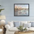 thumbnail image 2 of Stupell Industries The Colors Of Bayfront Black Framed Floater Canvas Wall Art design by Linda Sperruzzi, 25 x 31, 2 of 9