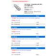 thumbnail image 2 of Coil Spring - Compatible with 2007 - 2013 BMW 328i 2008 2009 2010 2011 2012, 2 of 2