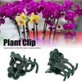 thumbnail image 3 of 200Pcs Beautiful Rose Shape Plant Clip Garden Flower Stems Support Clips, 3 of 8
