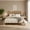 Natural, variant on LHYY Premium Solid Wood Queen Size Platform Bed Frame with Horizontal Slat Headboard,Modern Natural Wood Bedroom Furniture,600 lbs Weight Capacity,No Box Spring Needed,Fits All Mattresses