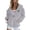 Light Gray, variant on Hoodies for Women Long Sleeve Zip Up Hoodies Cute Hoodies Sweatshirts for Women Women's Fall Jacket Preppy Clothes Teen Girl