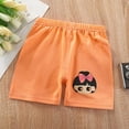 thumbnail image 2 of Gubotare Shorts Toddler Boys Basketball Shorts Boy's Summer Shorts Performance Shorts Boys Athletic Shorts (Orange,Size 6-7 Years), 2 of 3