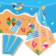 thumbnail image 1 of Mantel gisfim, 3 unidades, 268 x 137 cm, plástico, fiesta en la playa, 1 of 7