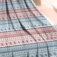 thumbnail image 3 of Christmas Folk Pattern Blanket,Comfortable Soft Flannel Throw Blanket,All Season,Warm Lightweight Blankets for Sofa Bed Couch Living Room Chair,30"x40", 3 of 4