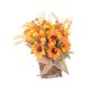thumbnail image 5 of Corona artificial para puerta de entrada, cesta de flores decorativa versátil para fiesta, Estilo A, 5 of 9