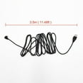 thumbnail image 2 of Car Charging Micro USB Cable for Car DVR Camera GPS PAD Mobile 3.5m 11.48ft, 2 of 8