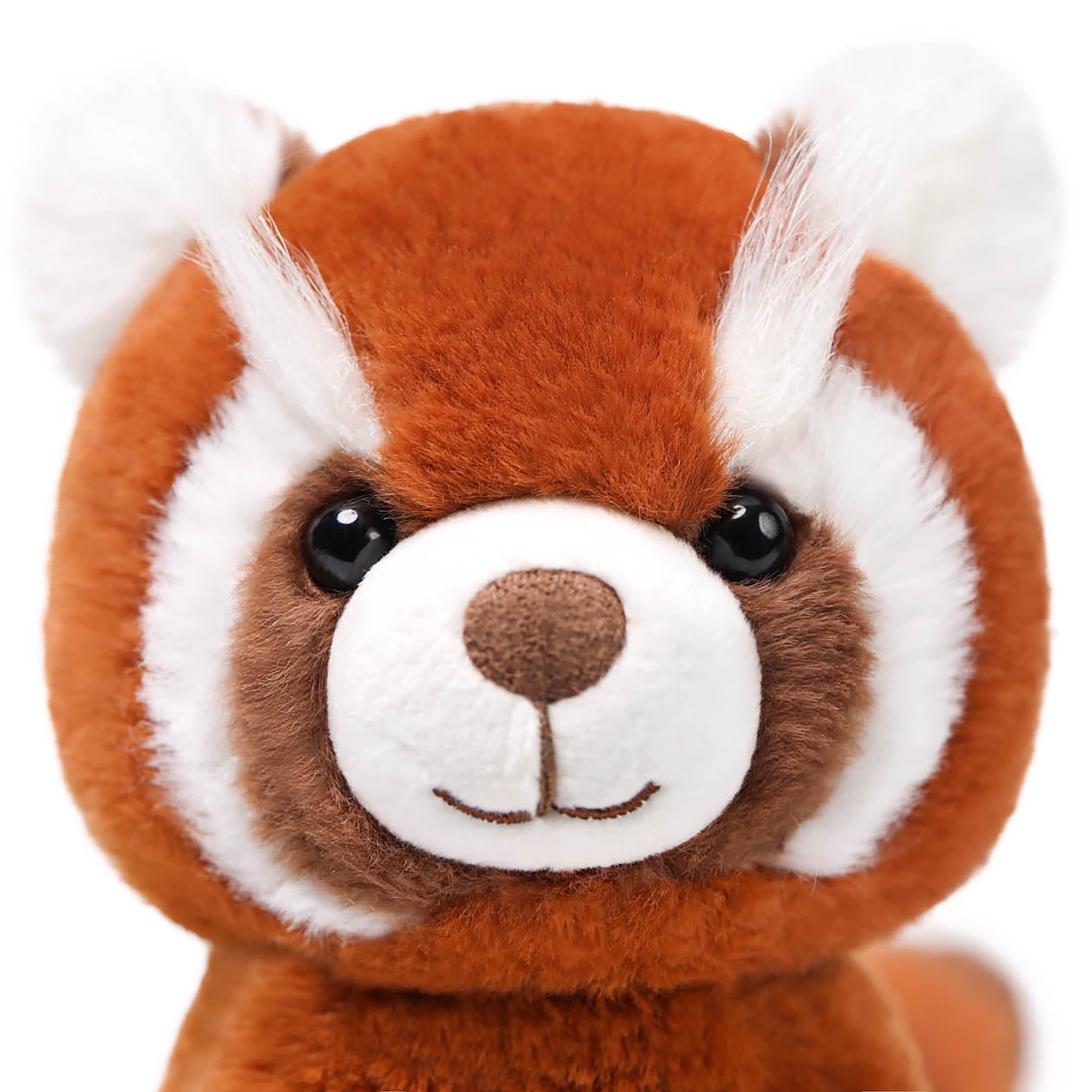 McHugs: Forest Series - Russell Red Panda - 7" Orange Stuffed Animal Plush, Soft Weighted Cuddle Toy, Cozy Comfort Play Companion, Baby-Toddler-Kids